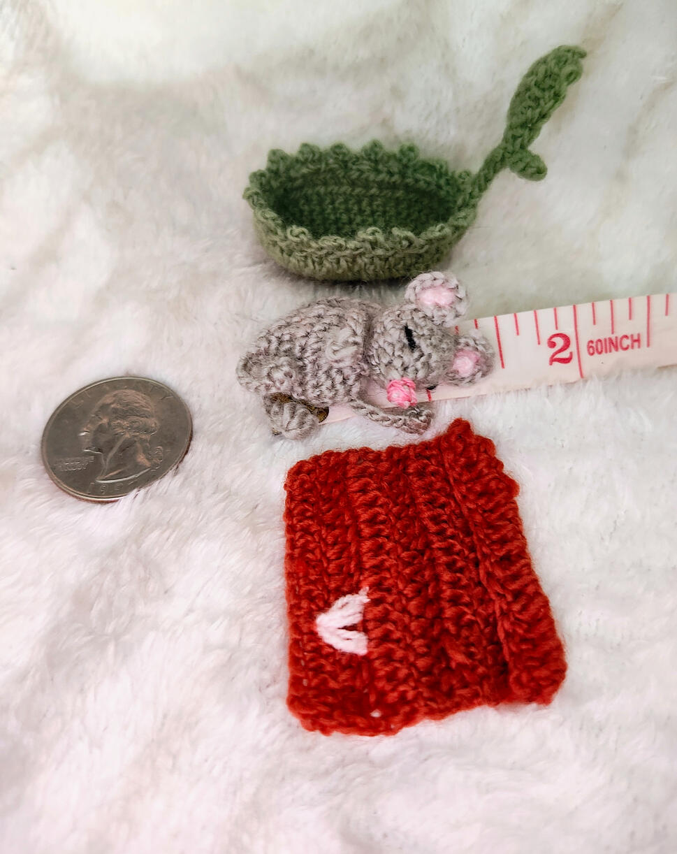 The tiniest species in the forest.